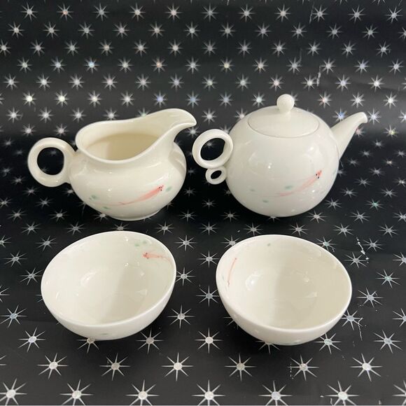Porcelain Mini Tea Set - Picture 3 of 8